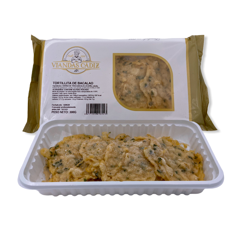 TORTILLITA DE BACALAO 10U 12X300G