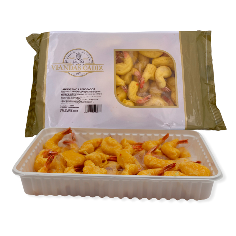 LANGOSTINOS REBOZADOS (3X750GR)