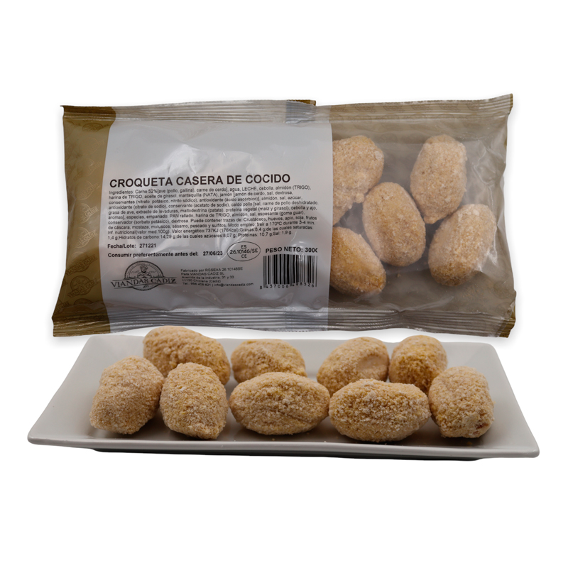 CROQUETA CASERA COCIDO 12X300G