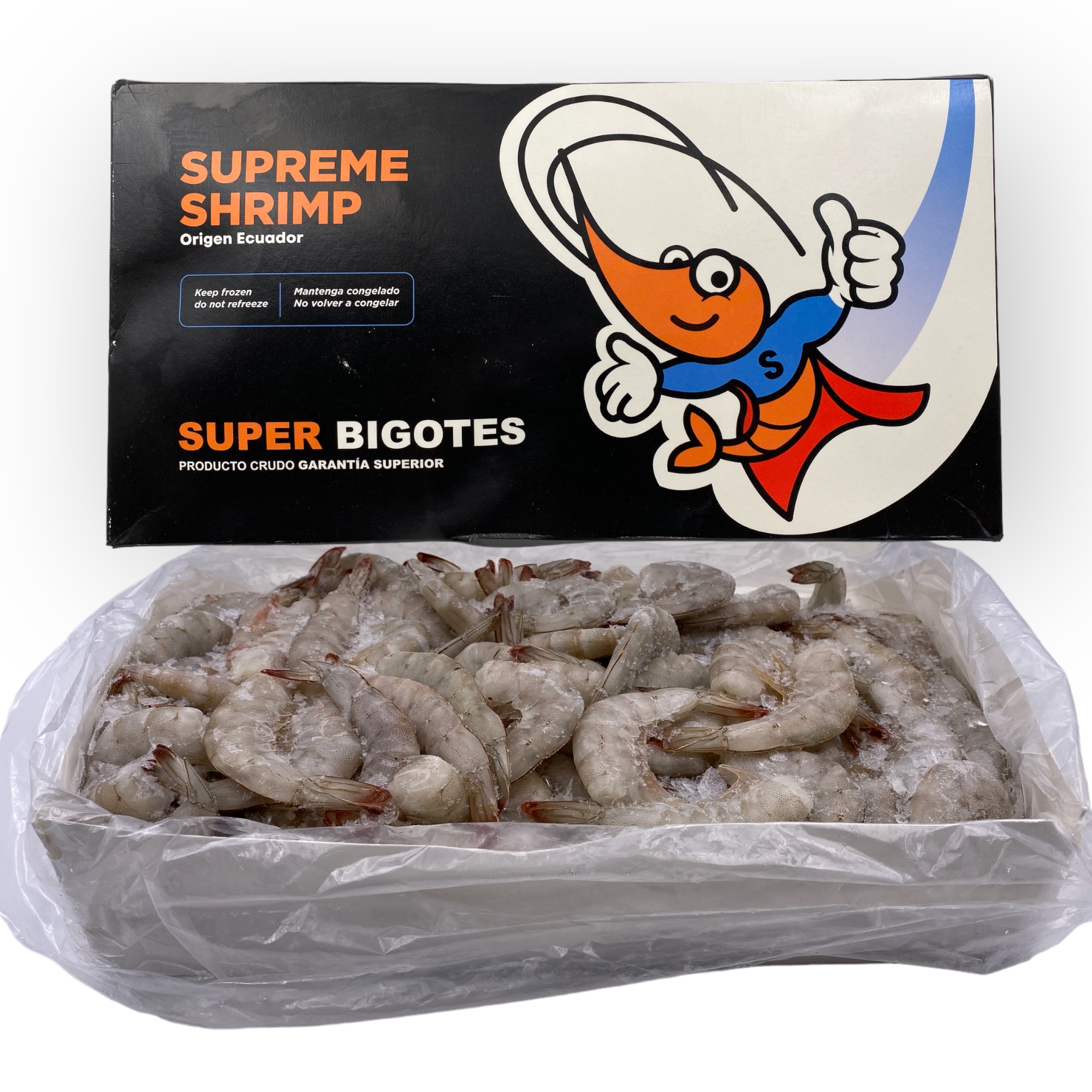 COLA LANGOSTINO 41/50 SUPERBIGOTES 10X2KG