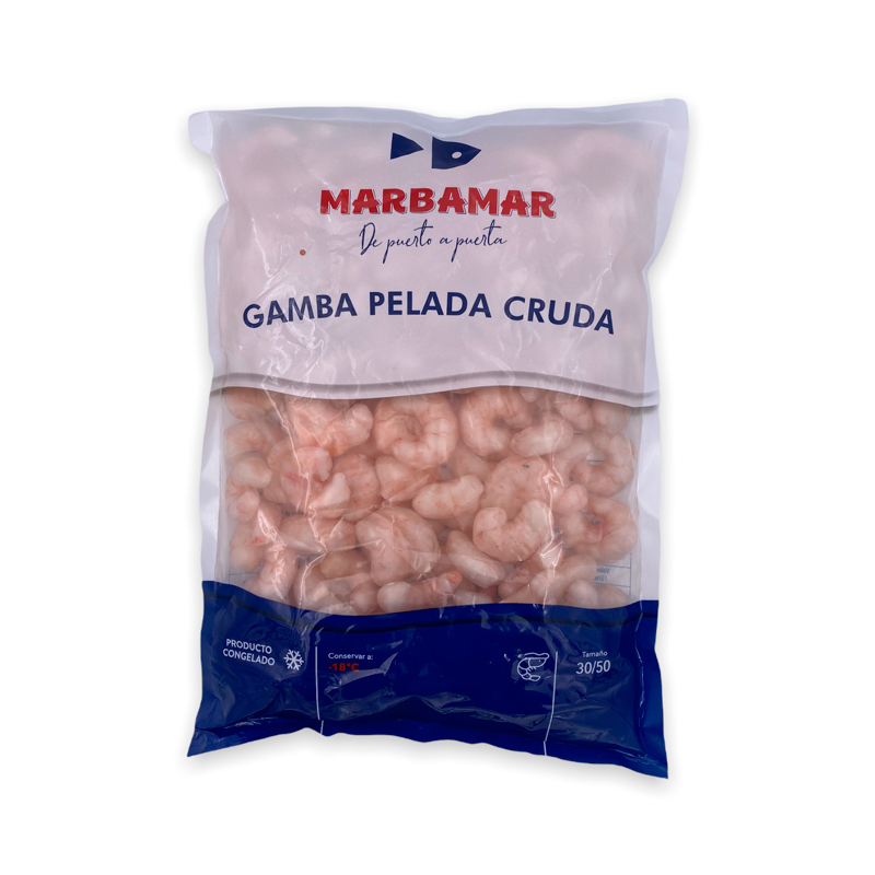 GAMBA PELADA 30/50 6X1KG MARBAMAR