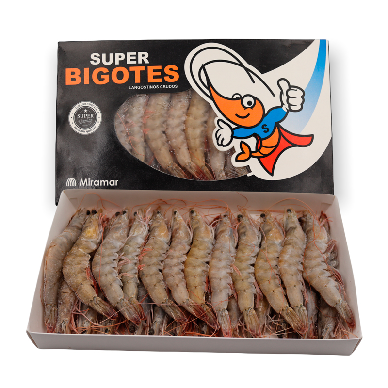 LANGOSTINO CRUDO SUPERBIGOTE 30/40 (10X700G)