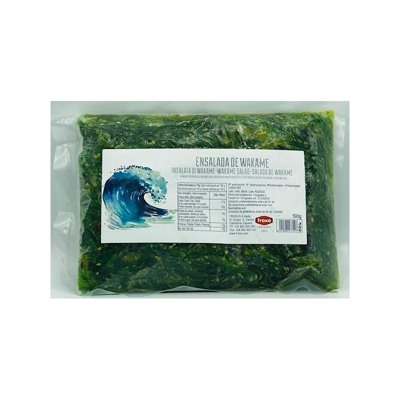 ENSALADA WAKAME FROXA 12X500G