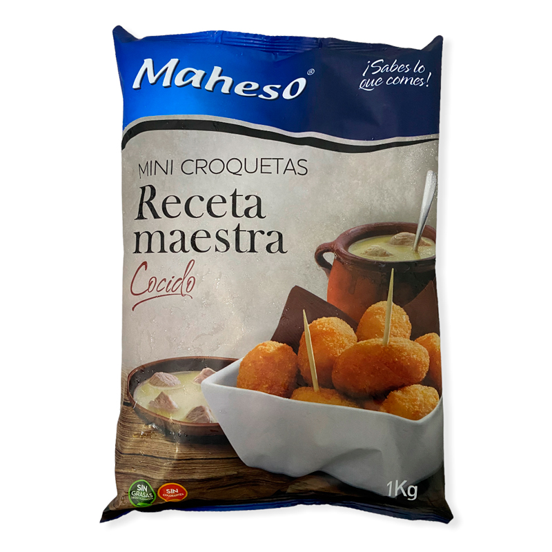 MINI CROQUETA COCIDO MAHESO 4X1KG